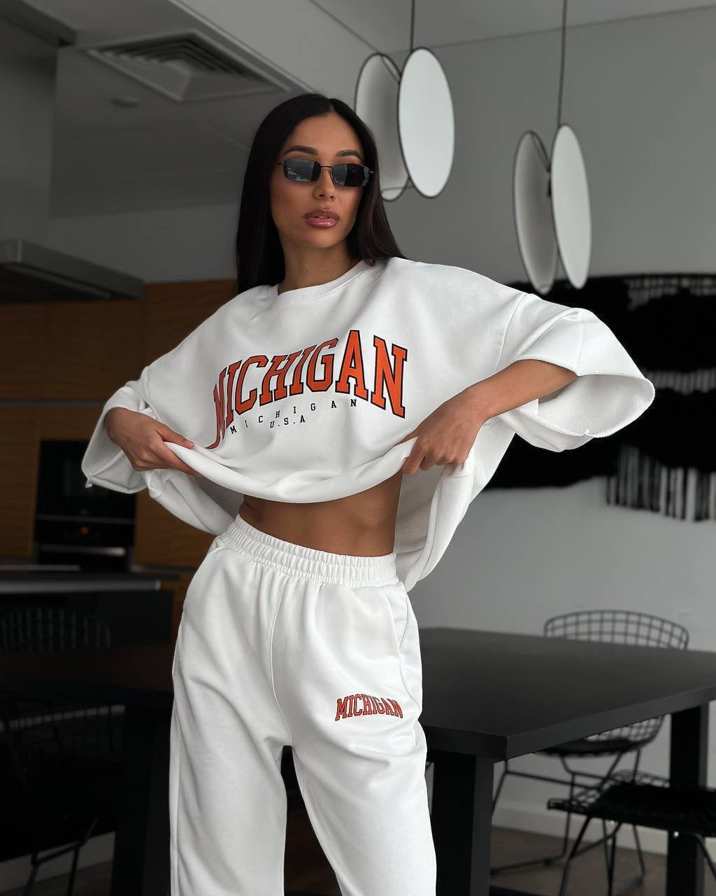 Krutyakov Signature Couple Co-ord Set — T-Shirt & Jogger