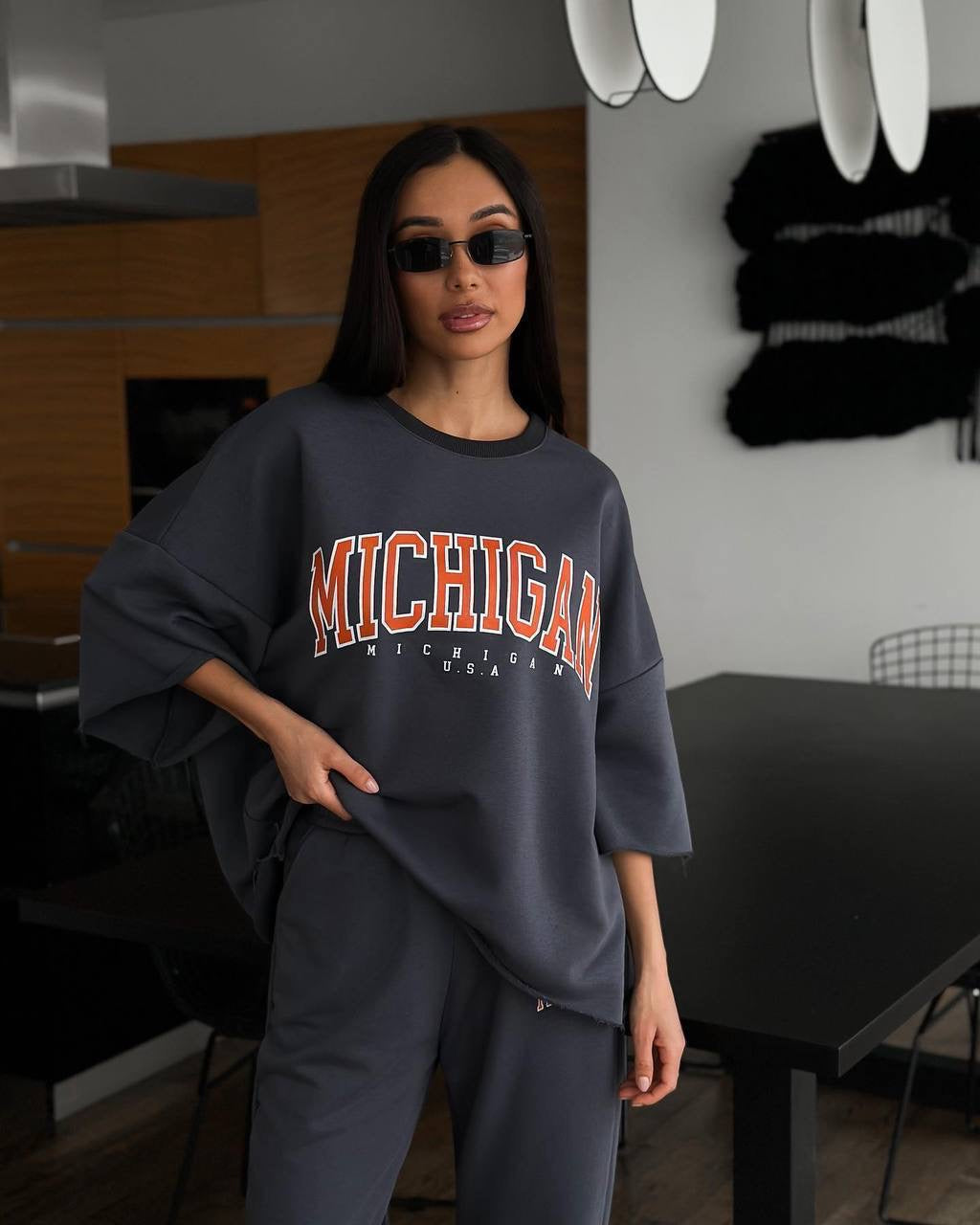 Krutyakov Signature Couple Co-ord Set — T-Shirt & Jogger