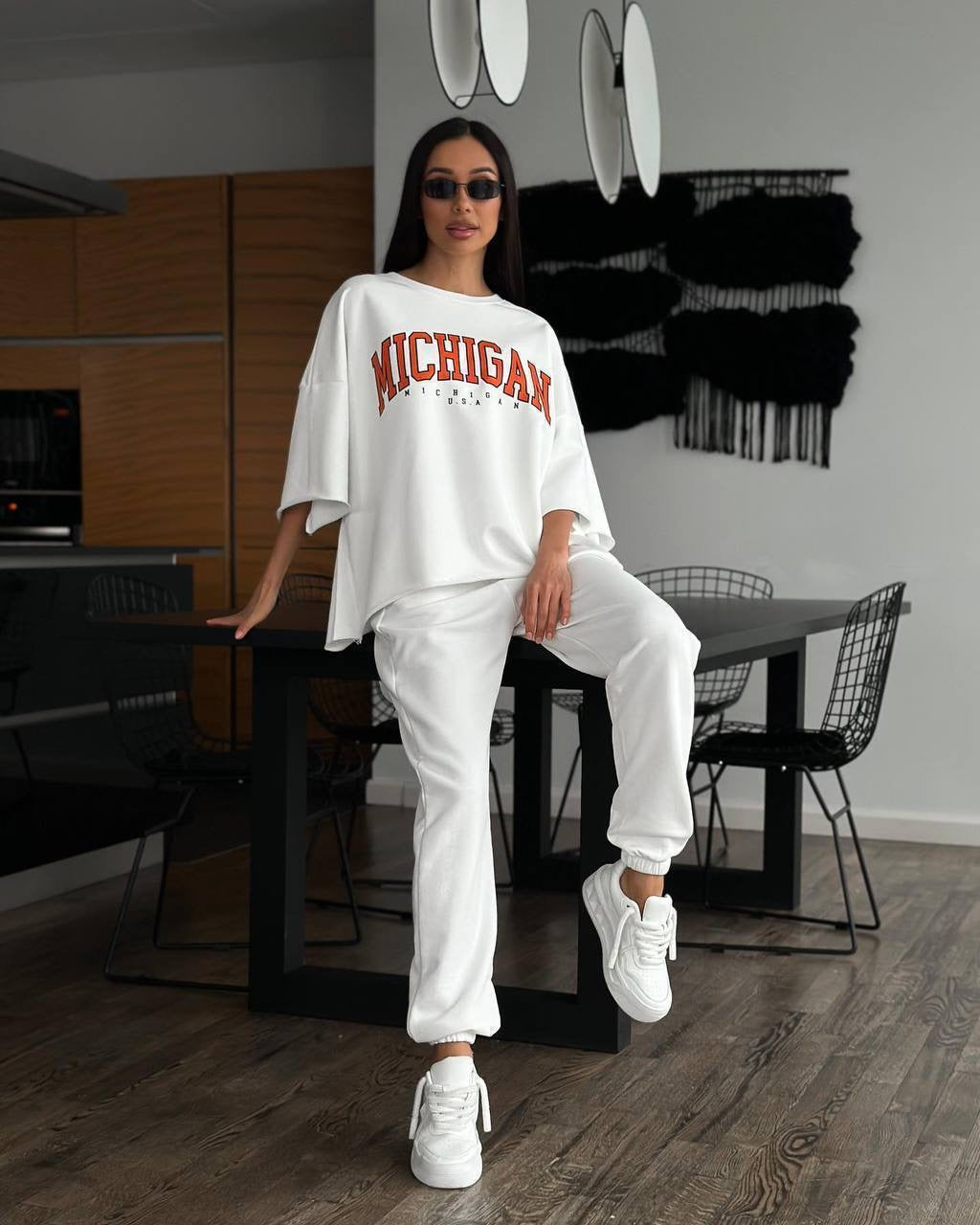 Krutyakov Signature Couple Co-ord Set — T-Shirt & Jogger