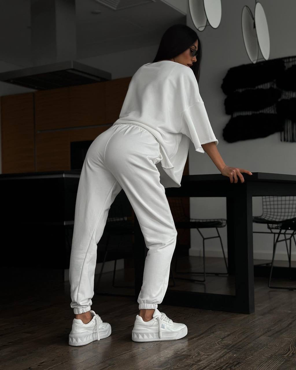Krutyakov Signature Couple Co-ord Set — T-Shirt & Jogger