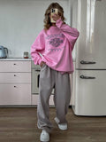 Harley-Davidson Santa Maria Oversized Sweatshirt — Pink