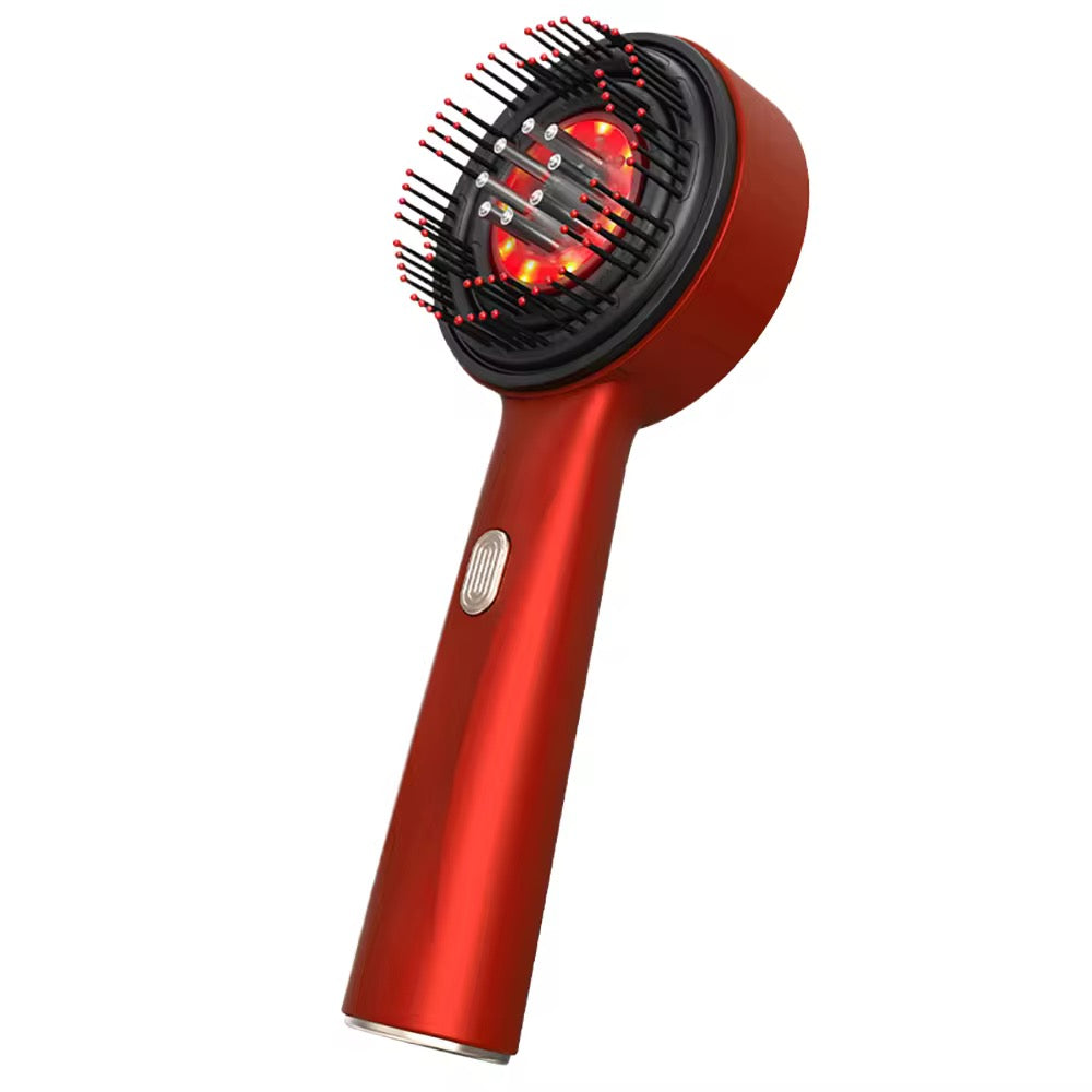 Red Light Scalp Massage Comb – 3-in-1 Hair Growth Brush with Infrared Light & Liquid Guide (YMT-T07)