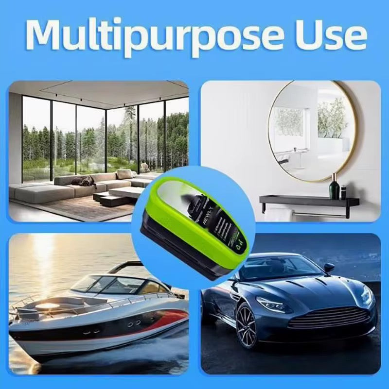 Car Windshield Oil Film Remover & Water Repellent Brush – 2024 Upgrade